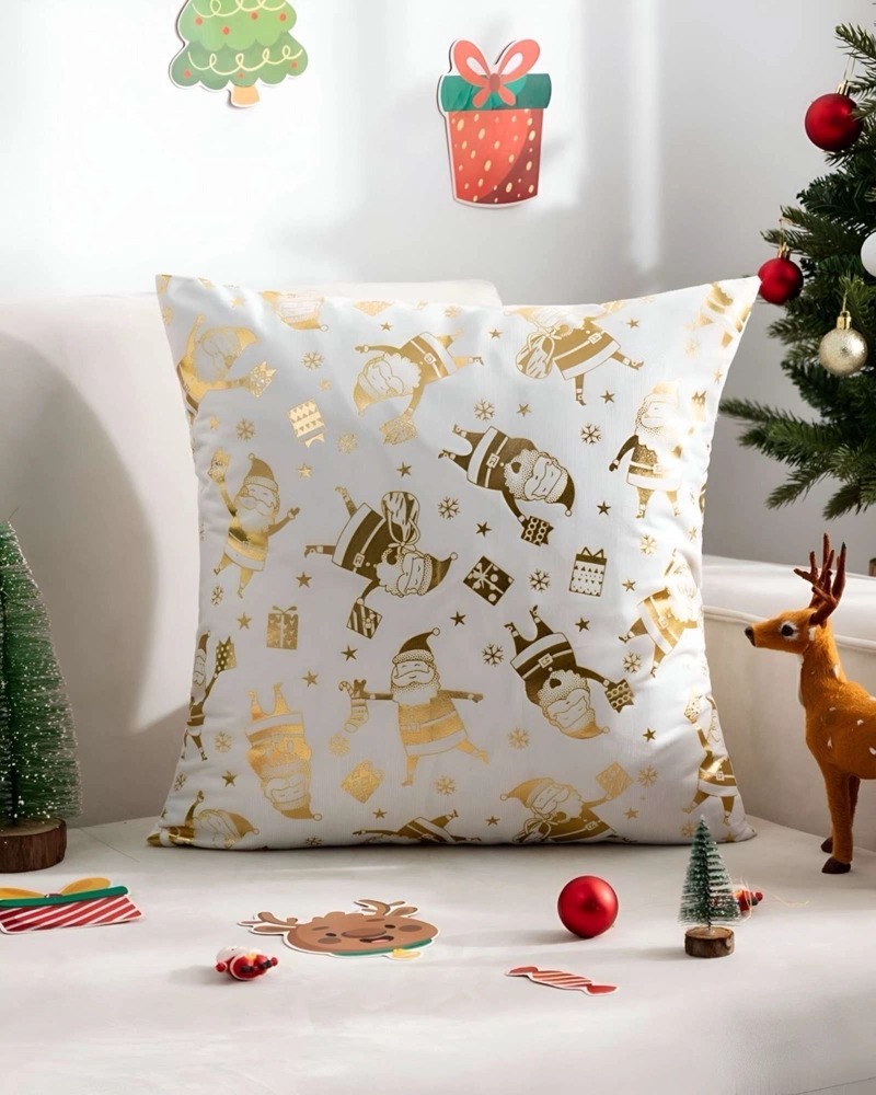 SET DE 2 FUNDAS DE COJIN PARA NAVIDAD M15 - 4
