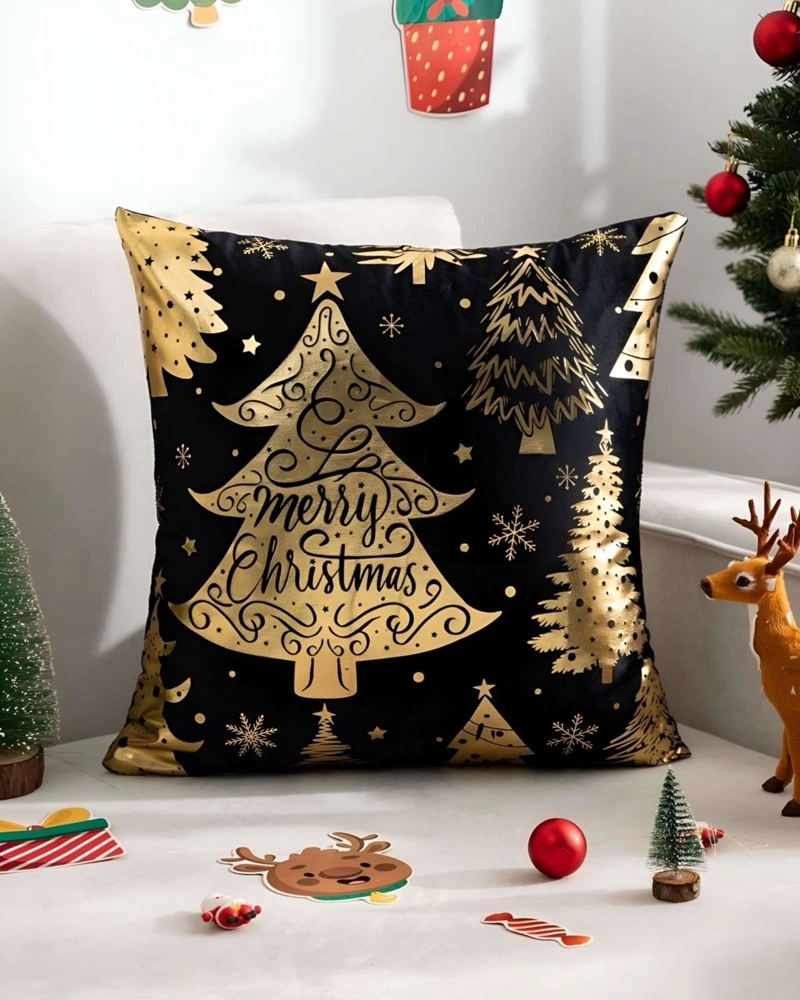 SET DE 4 FUNDAS DE COJIN PARA NAVIDAD M2 - 4