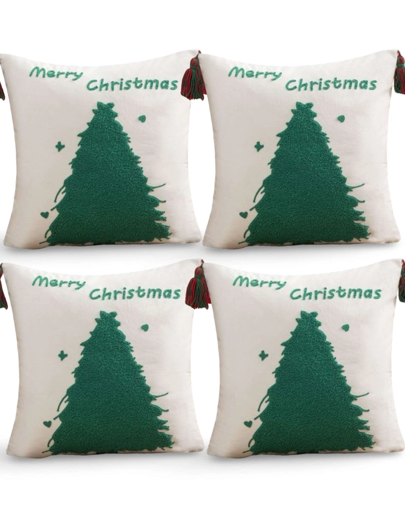 SET DE 4 FUNDAS DE COJIN PARA NAVIDAD A1 - 2