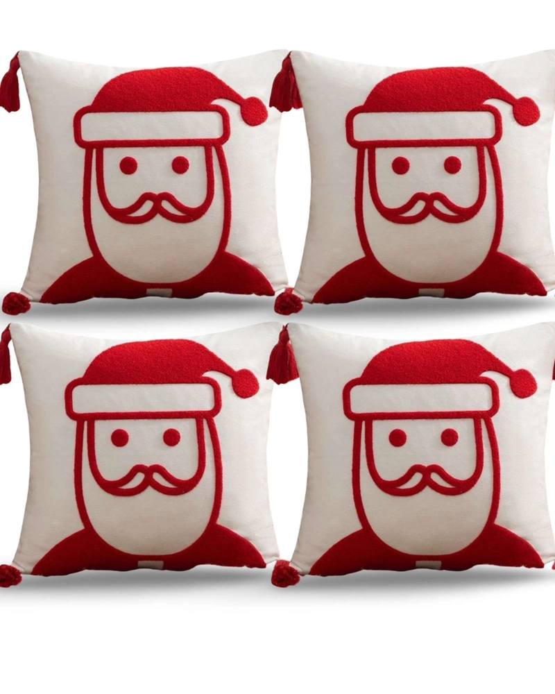 SET DE 4 FUNDAS DE COJIN PARA NAVIDAD A7 - 2