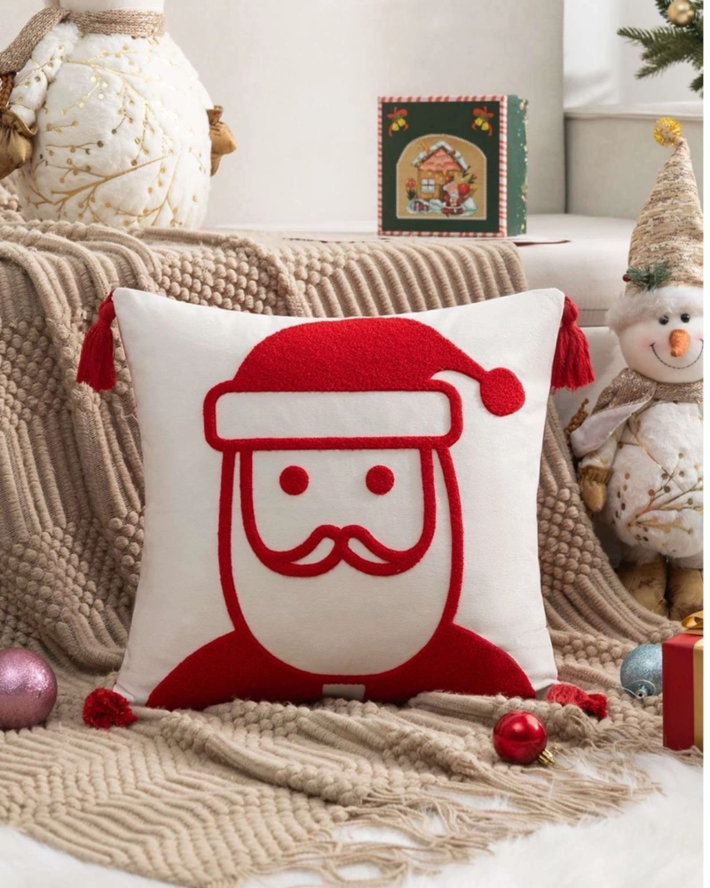 SET DE 4 FUNDAS DE COJIN PARA NAVIDAD A7 - 4