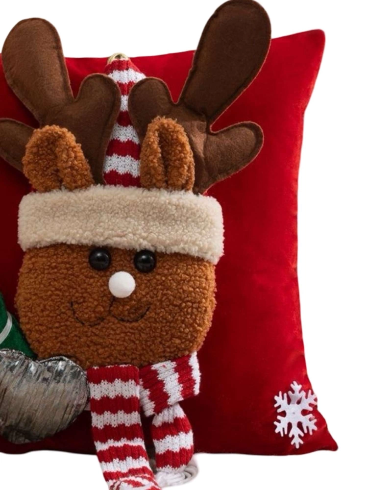 SET DE 2 FUNDAS DE COJIN PARA NAVIDAD 3D   B10 - 3