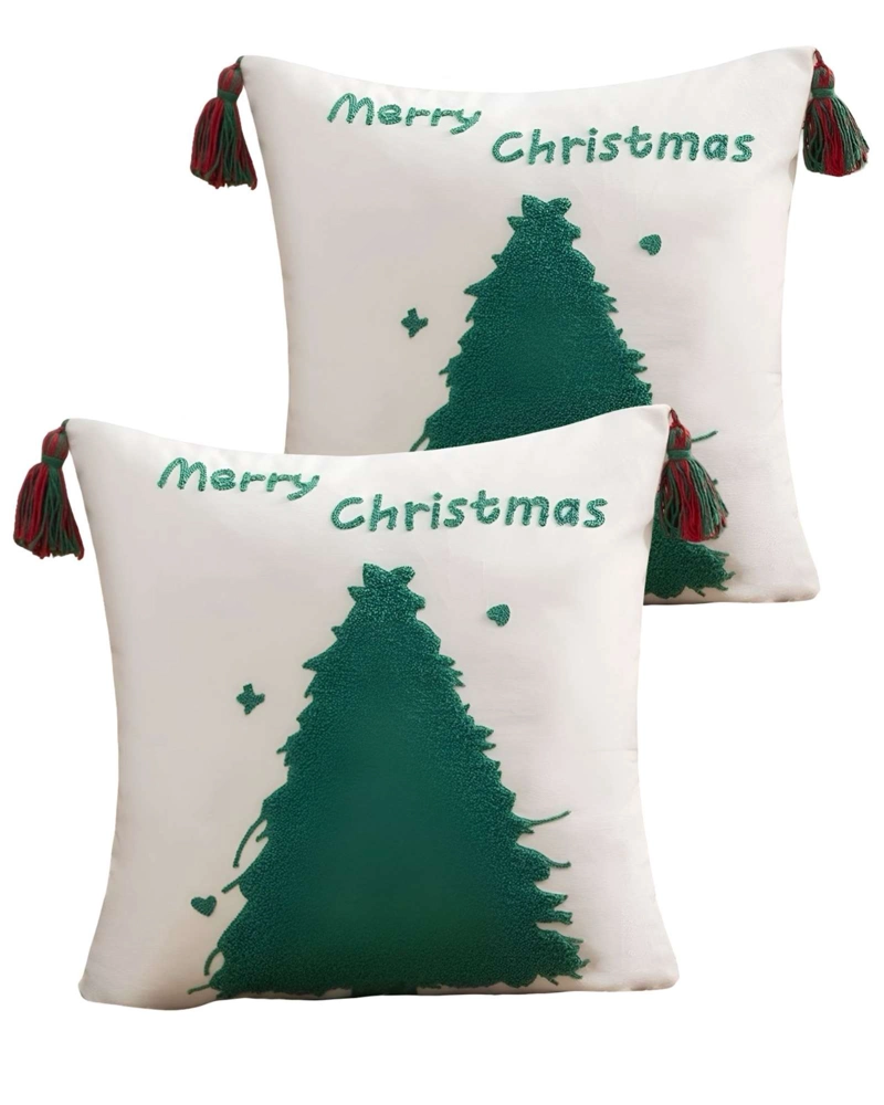 SET DE 2 FUNDAS DE COJIN PARA NAVIDAD A8 - 2