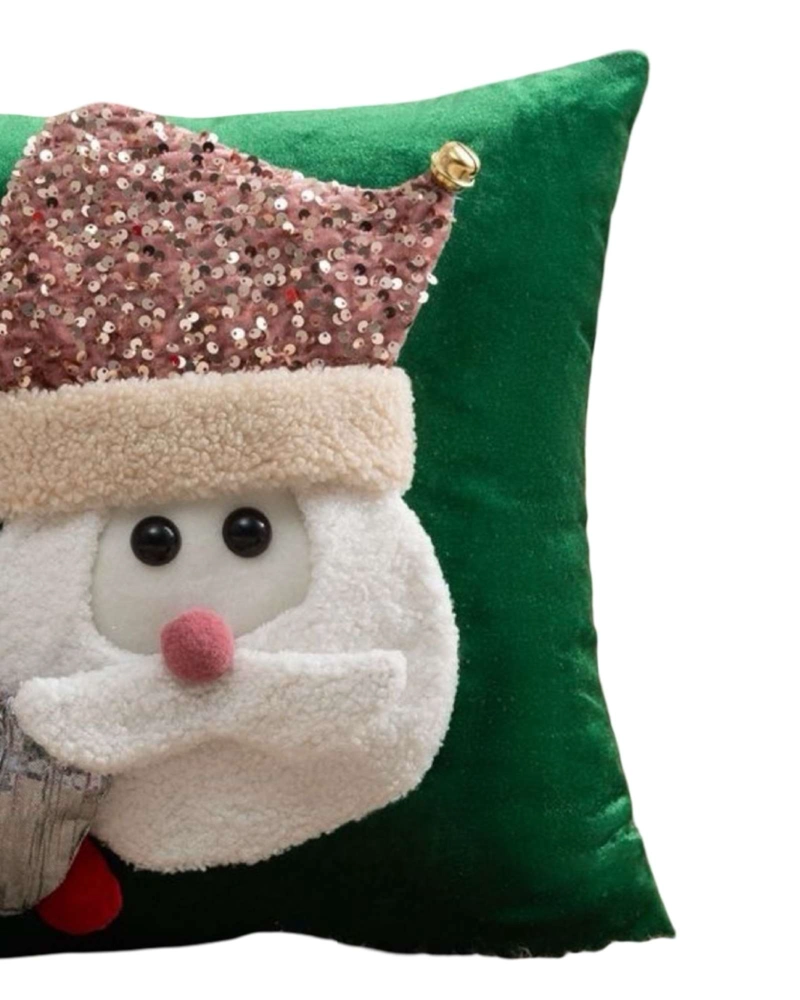 SET DE 2 FUNDAS DE COJIN PARA NAVIDAD 3D   B15 - 3