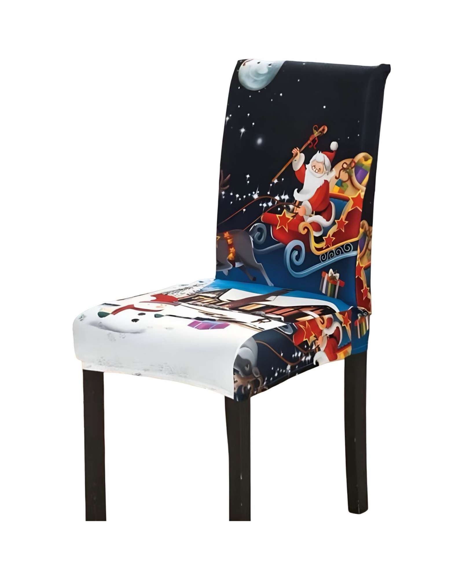 SET DE 6 FUNDAS PARA SILLAS DE NAVIDAD N07 - 2