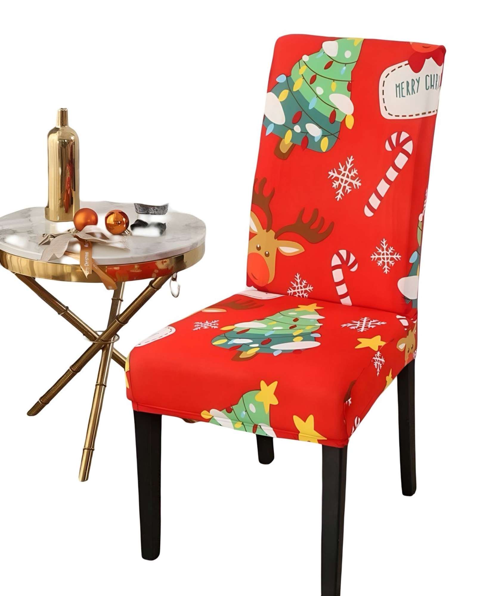 SET DE 6 FUNDAS PARA SILLAS DE NAVIDAD N15 - 2