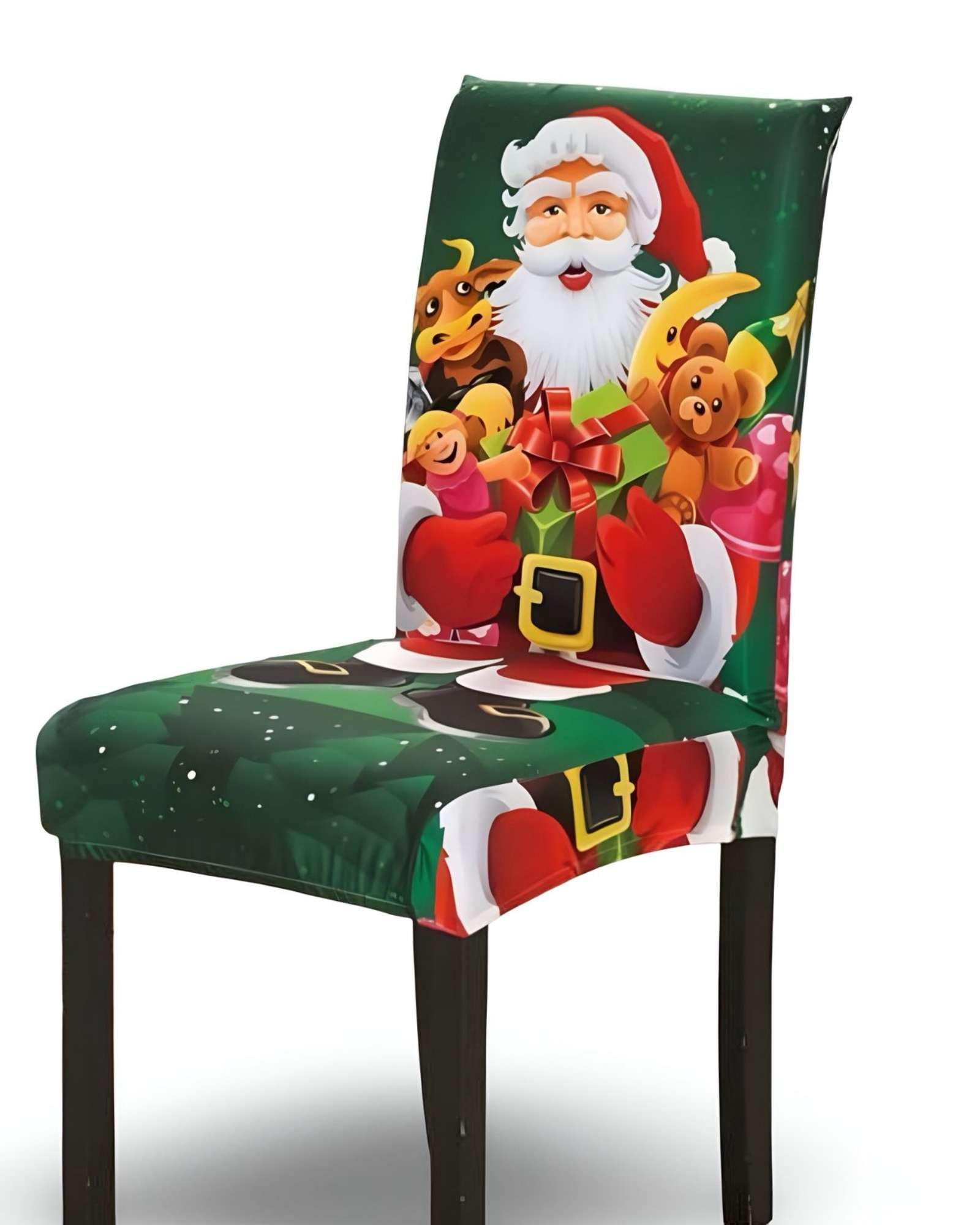 SET DE 6 FUNDAS PARA SILLAS DE NAVIDAD N01 - 2