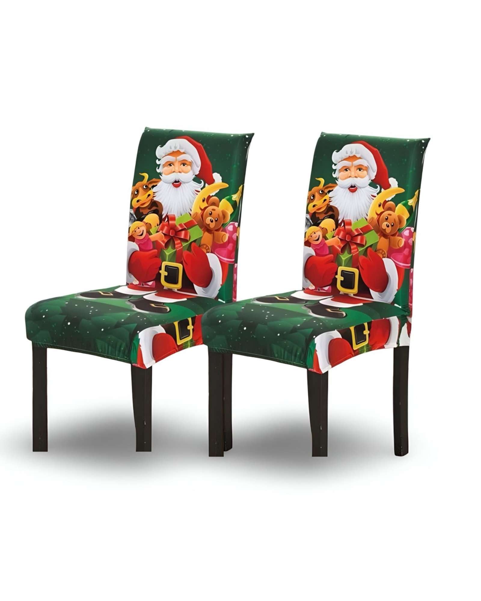 SET DE 6 FUNDAS PARA SILLAS DE NAVIDAD N01 - 3
