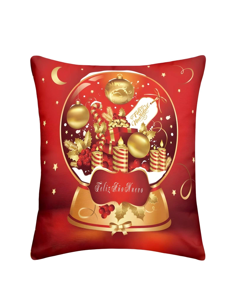 SET DE 2 FUNDAS DE COJINES DE NAVIDAD 45X45 CM A03 - 2