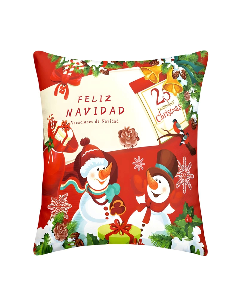 SET DE 2 FUNDAS DE COJINES DE NAVIDAD 45X45 CM A05 - 2