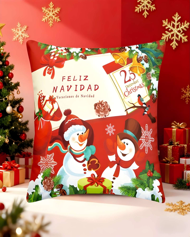 SET DE 2 FUNDAS DE COJINES DE NAVIDAD 45X45 CM A05 - 3