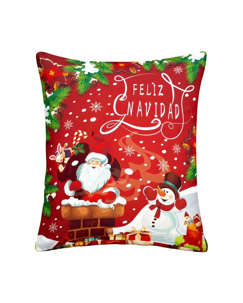 SET DE 2 FUNDAS DE COJINES DE NAVIDAD 45X45 CM A06 - 2