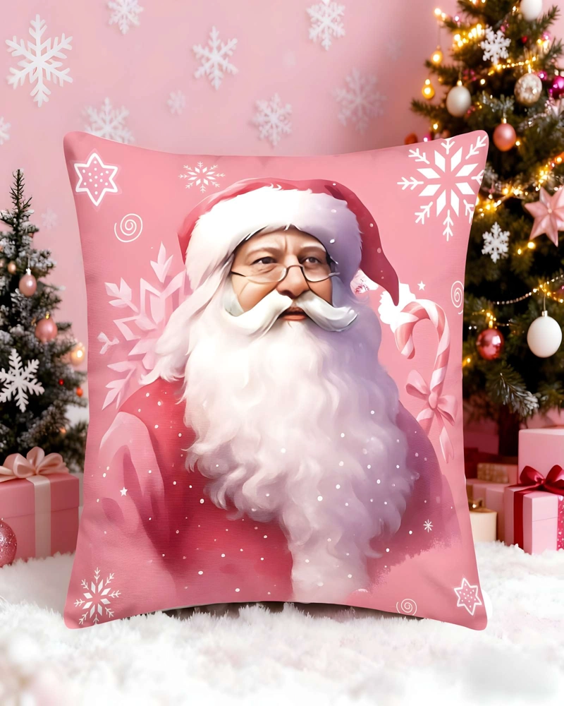 SET DE 4 FUNDAS DE COJINES DE NAVIDAD 45X45 CM A11 - 3