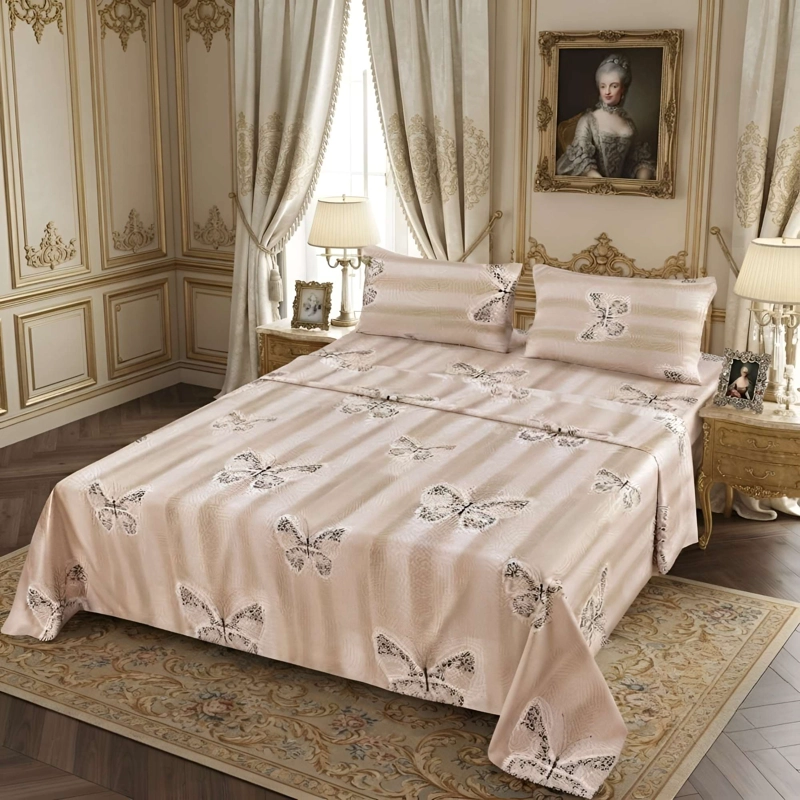JUEGO DE SABANAS CASA SOL SUPER KING BEIGE - 1