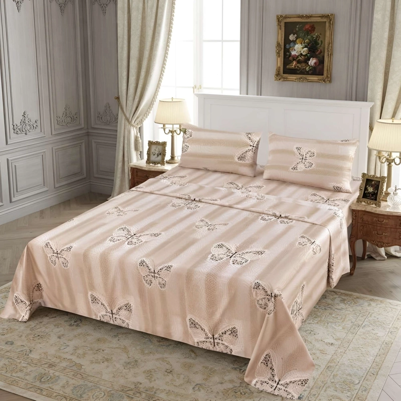 JUEGO DE SABANAS CASA SOL SUPER KING BEIGE - 3