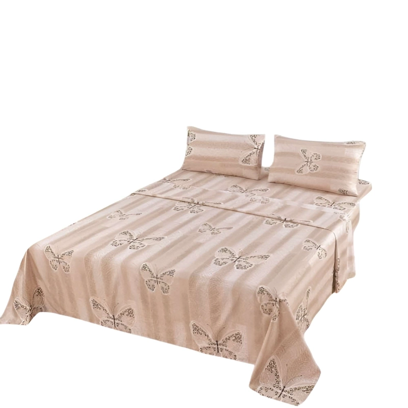 JUEGO DE SABANAS CASA SOL SUPER KING BEIGE - 4