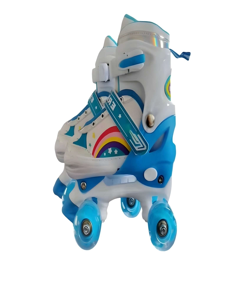 PATIN 4 RUEDAS CON LUCES Y KIT TALLA S 31-34 MUILTICOLOR1 - 1