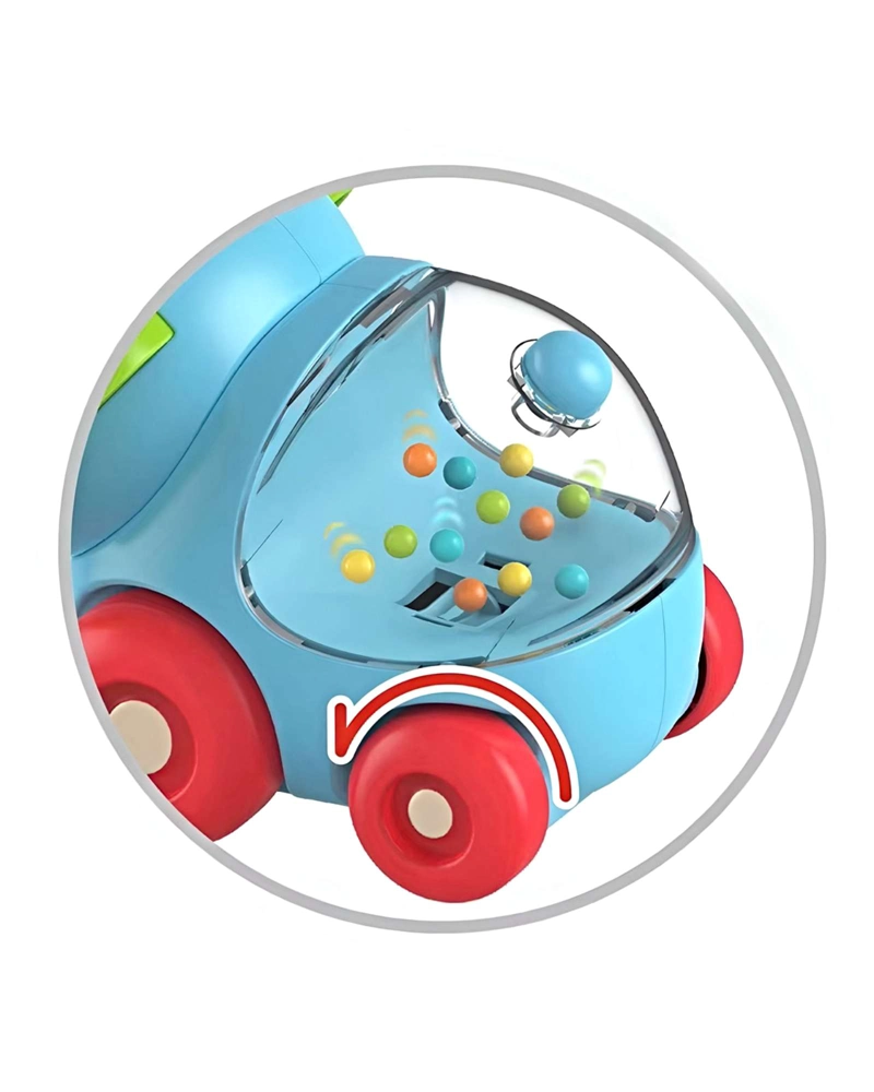 PACK DE 4 VEHICULOS INFANTILES CON DISEÑO DE ANIMALES - 4