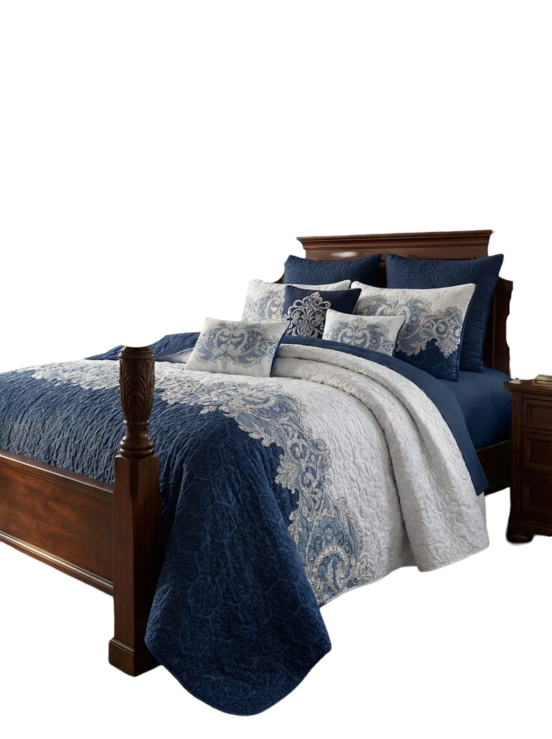CUBRECAMA CON DISEÑOS UNICOS KING 250 X 270 CM P05 - 2