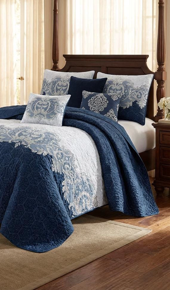 CUBRECAMA CON DISEÑOS UNICOS KING 250 X 270 CM P05 - 3