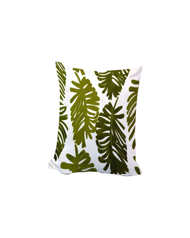 PACK DE 4 FUNDAS DE COJIN BORDADAS 45X45CM BLANCO 16 - 2