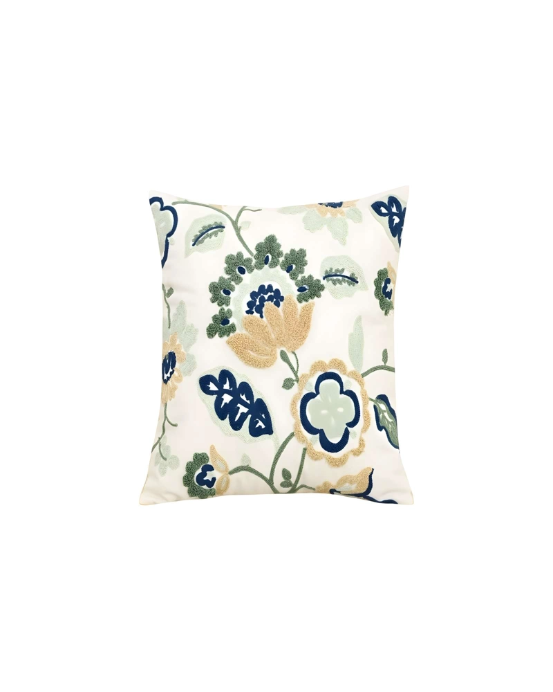 PACK DE 4 FUNDAS DE COJIN BORDADAS 45X45CM BLANCO 12 - 2