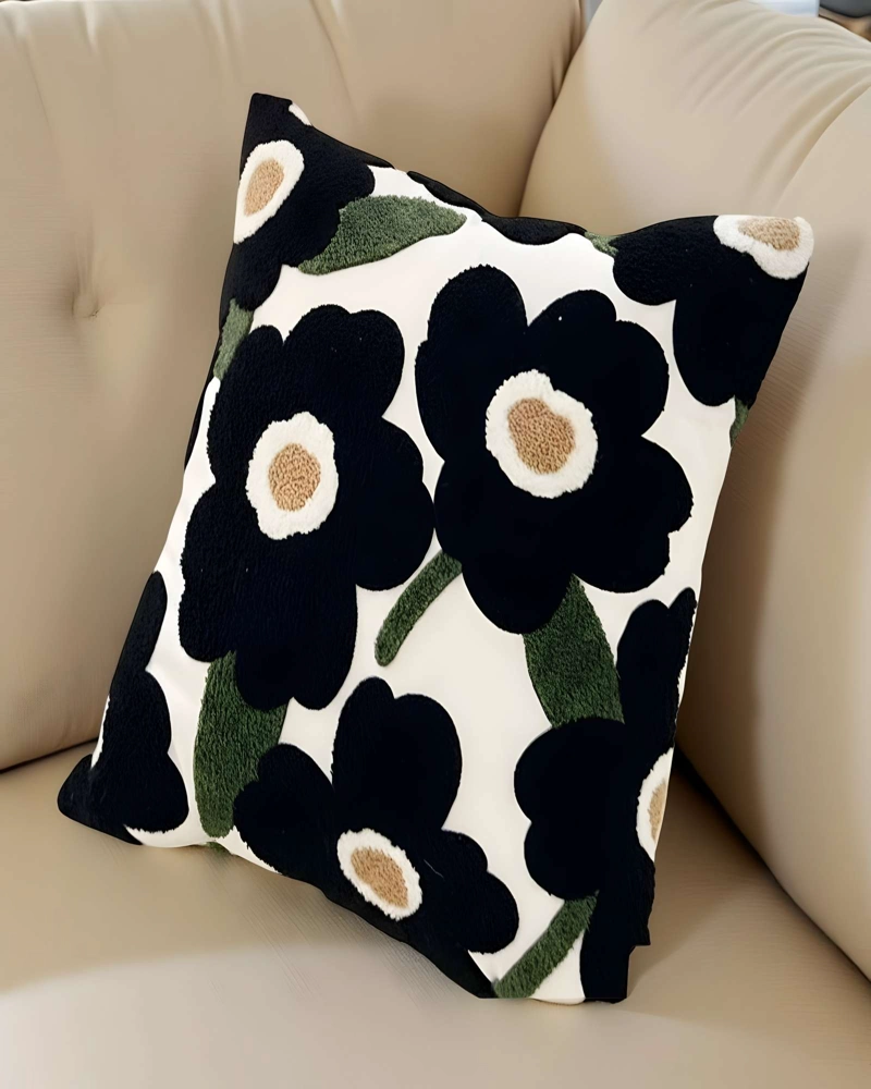 PACK DE 2 FUNDAS DE COJIN TUFTING 45X45 CM BEIGE 06 - 3