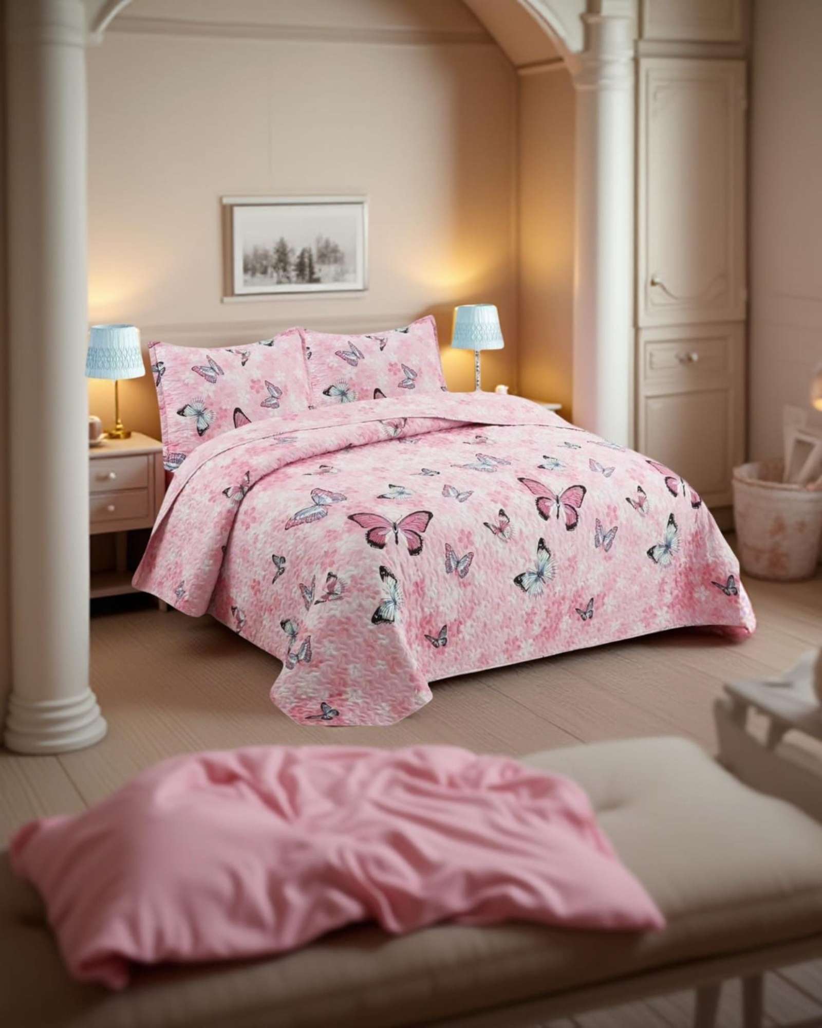 CUBRECAMA DE VERANO 2 PLAZAS 230X250CM D18 - 3