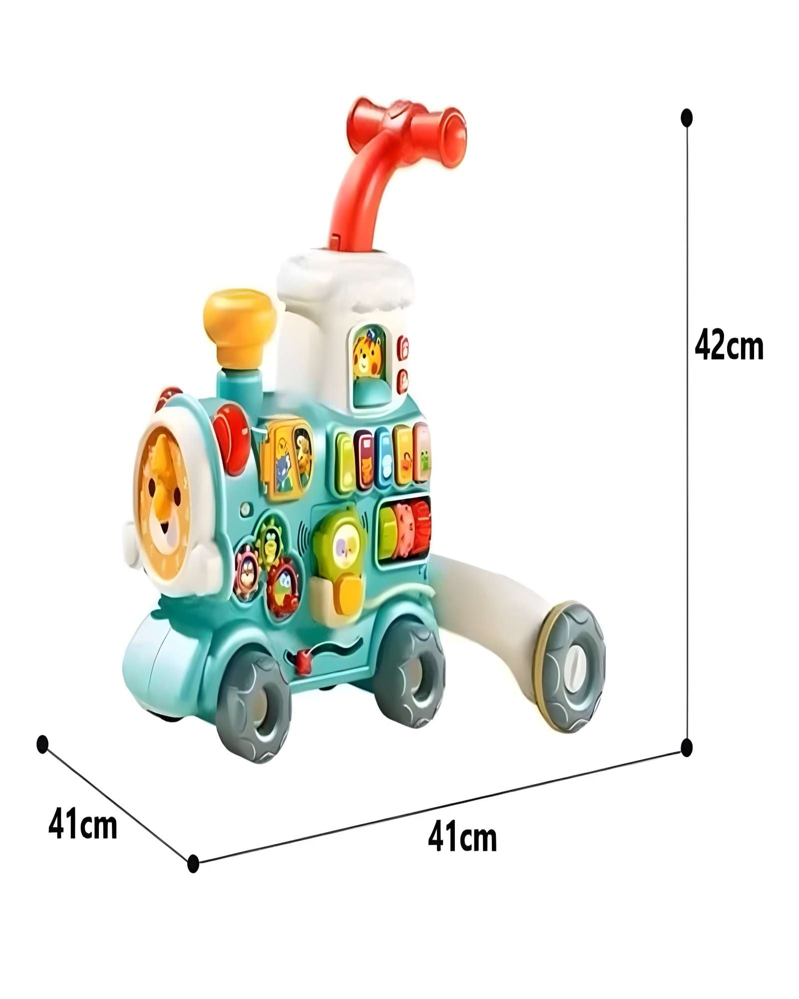 CAMINADOR PARA BEBE 5 EN 1 CELESTE - 5