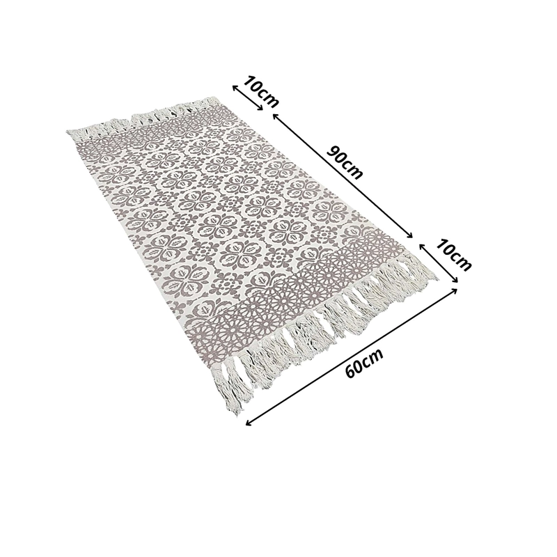 SET DE 2 BAJADAS DE CAMAS DECORATIVAS 60X90CM 08 - 4