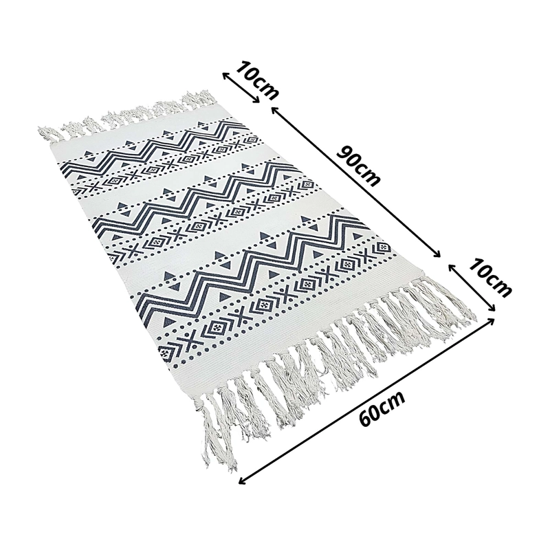 SET DE 2 BAJADAS DE CAMAS DECORATIVAS 60X90CM 04 - 4