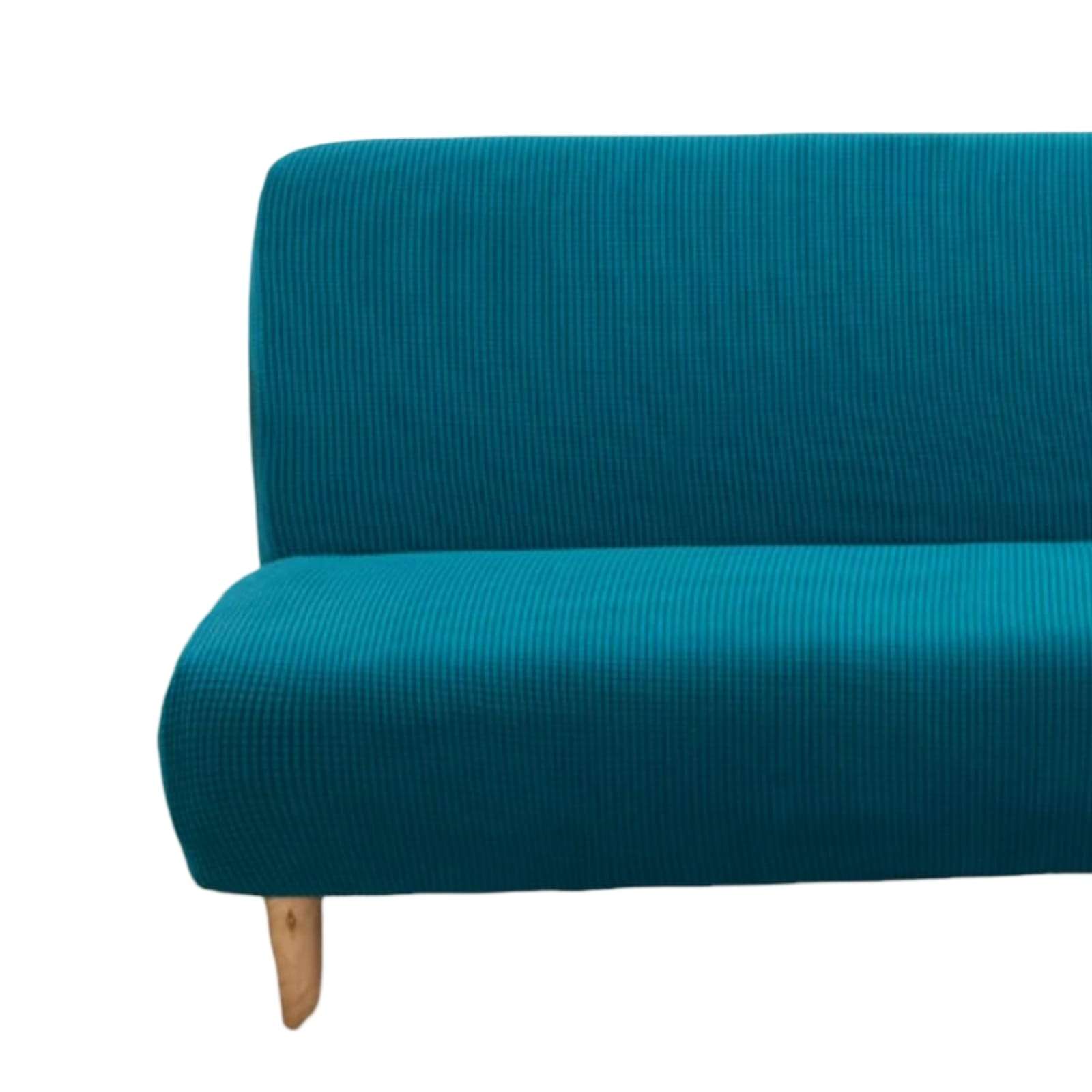FUNDA DE FUTON CUADRILLE TURQUESA - 2