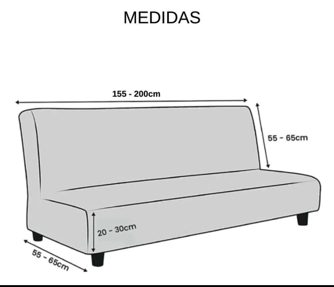 FUNDA DE FUTON CUADRILLE GRIS - 4