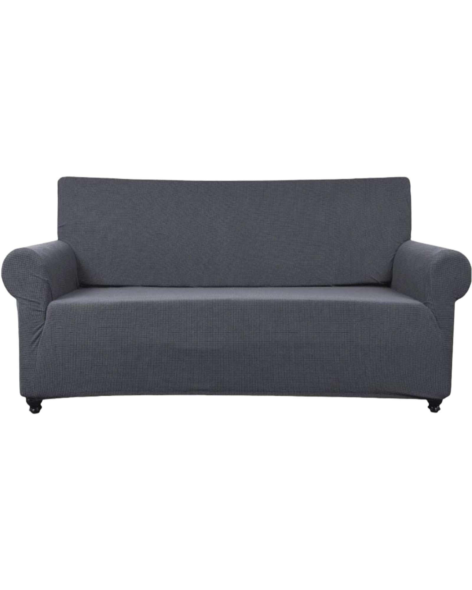 FUNDA DE SILLON 3 CUERPOS CUADRILLE GRIS - 1