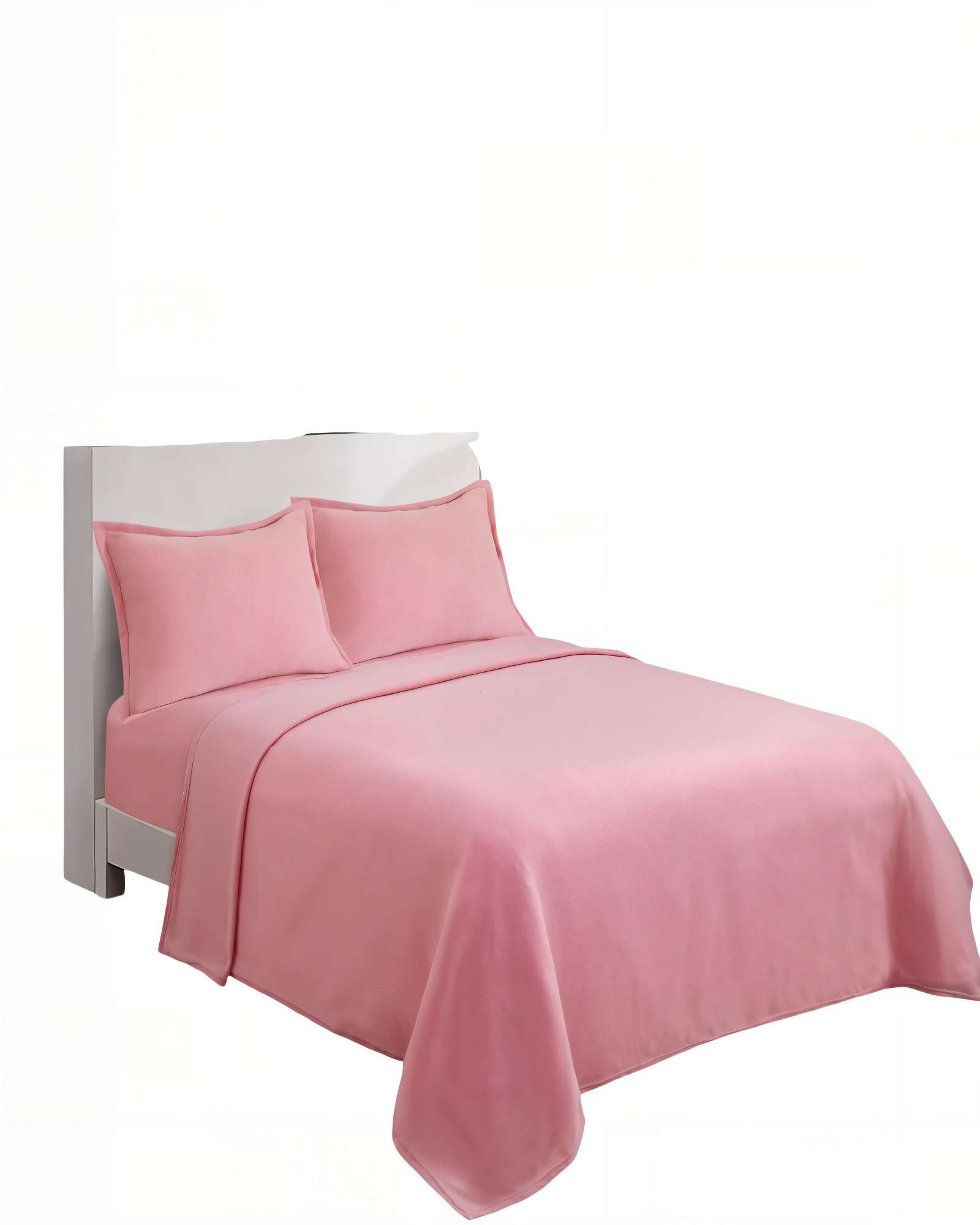 SABANA POLAR PREMIUM 2 PLAZAS  COLOR ROSADO - 1