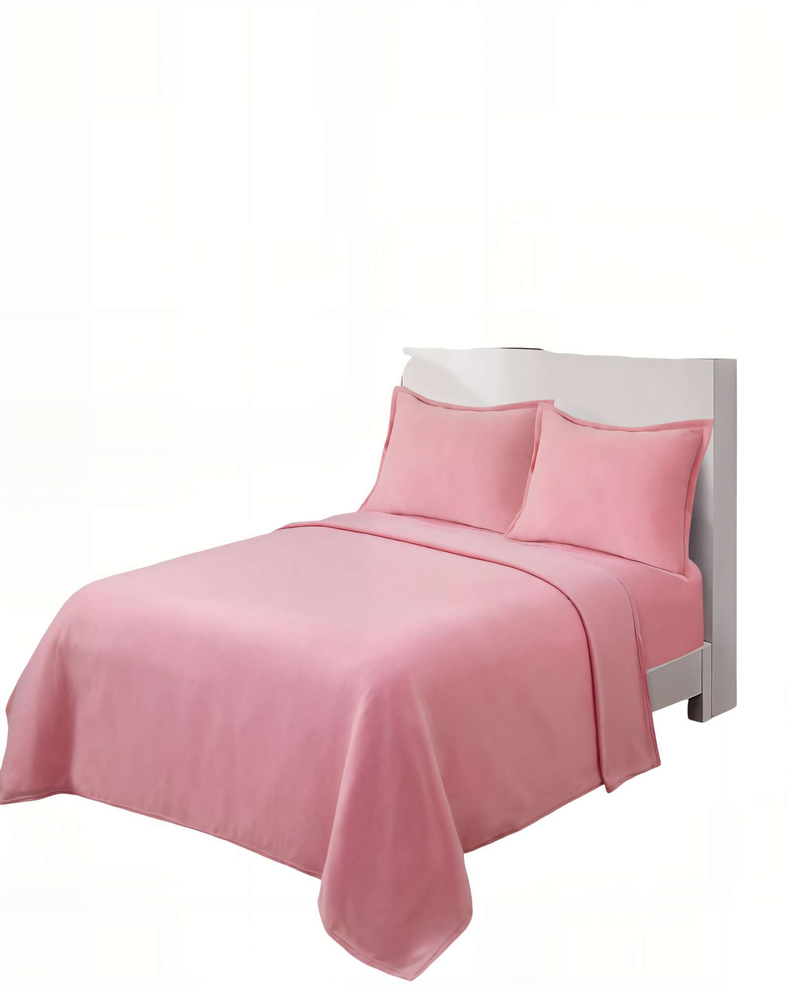 SABANA POLAR PREMIUM 2 PLAZAS  COLOR ROSADO - 2