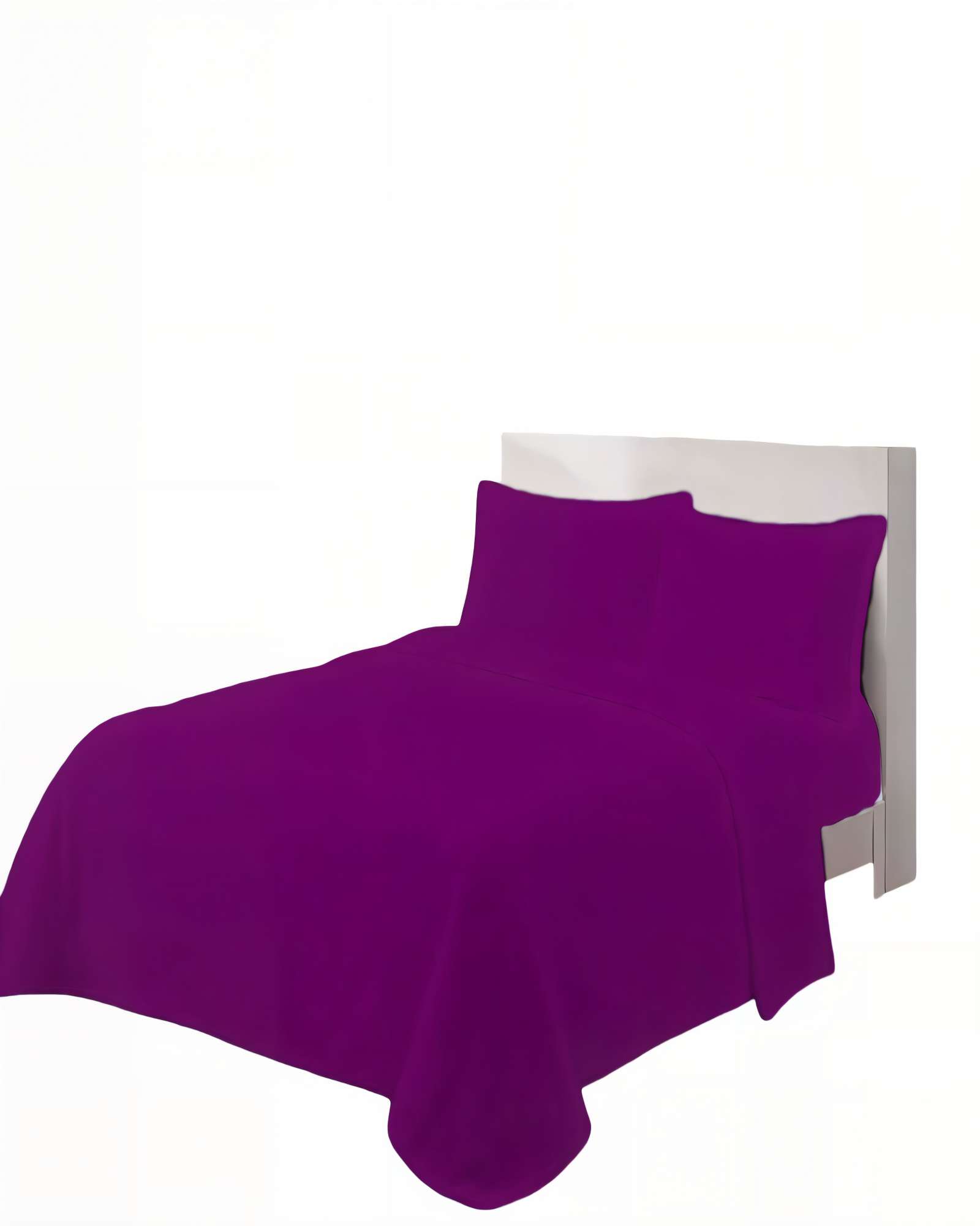 SABANA POLAR PREMIUM 2 PLAZAS  COLOR MORADO - 2