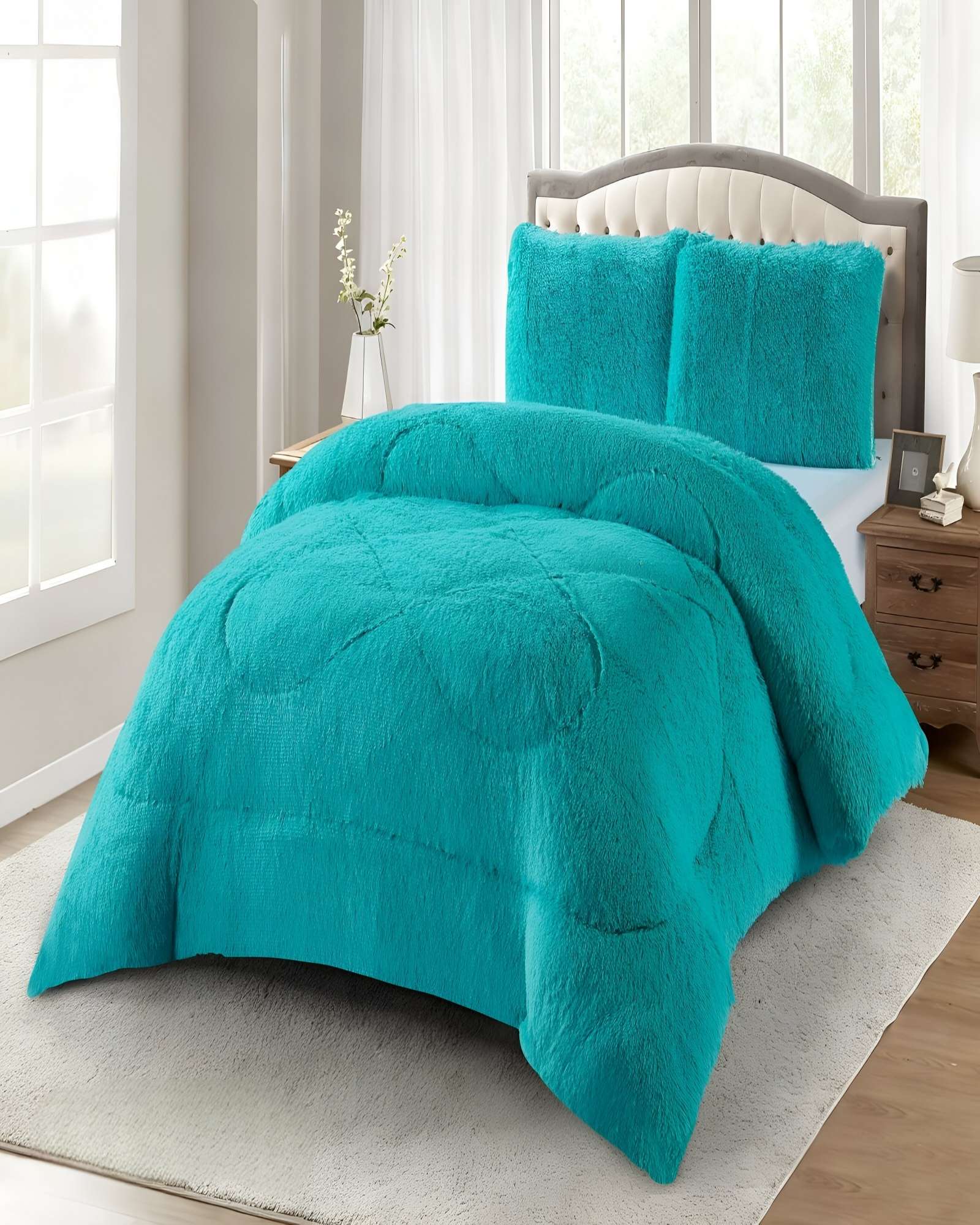 COBERTORES DE PELUDOS CON CHIPORRO 2 PLAZAS 230X250CM CALIPSO - 3