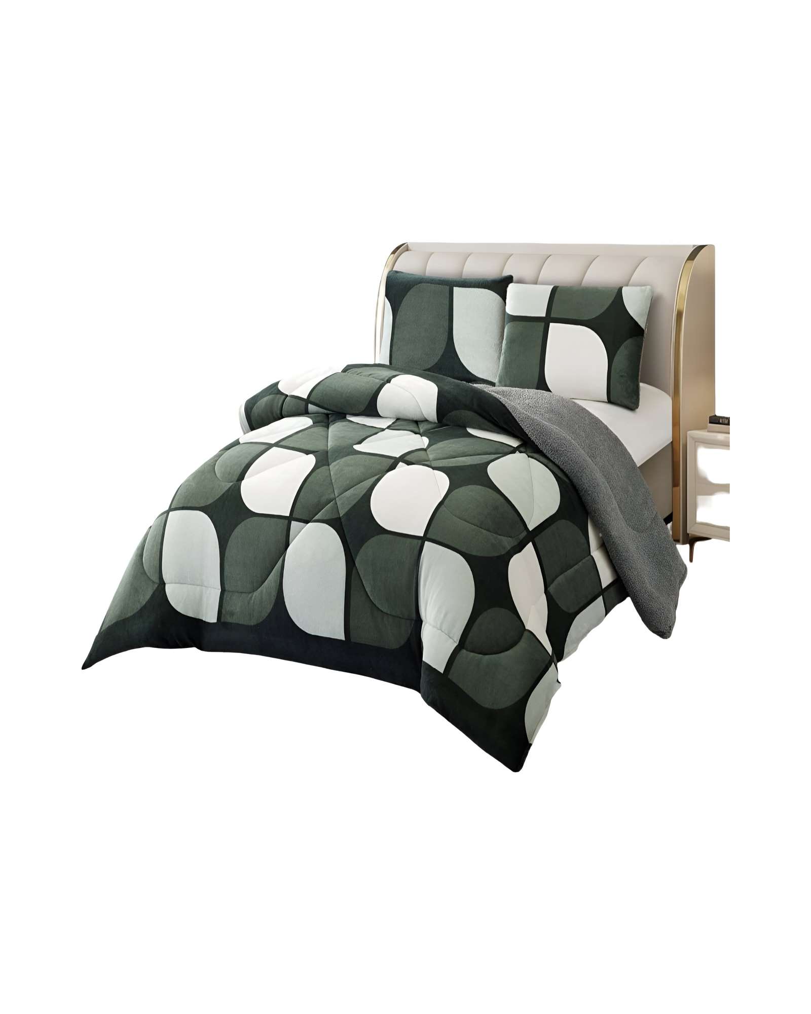 COBERTOR PLUSH CON CHIPORRO KING 250X270CM MULTICOLOR C2 - 1