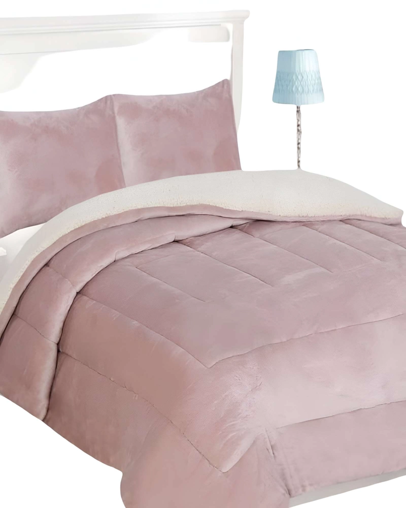 COBERTOR CON CHIPORRO KING 250X270CM ROSA B7 - 2