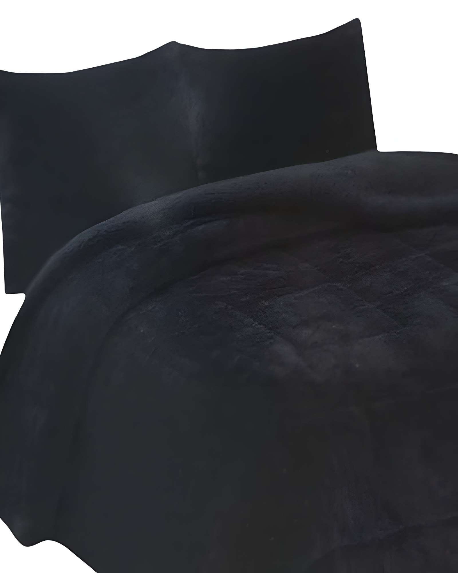 COBERTOR CON CHIPORRO PLAZA Y MEDIA 180X200CM NEGRO B19 - 2
