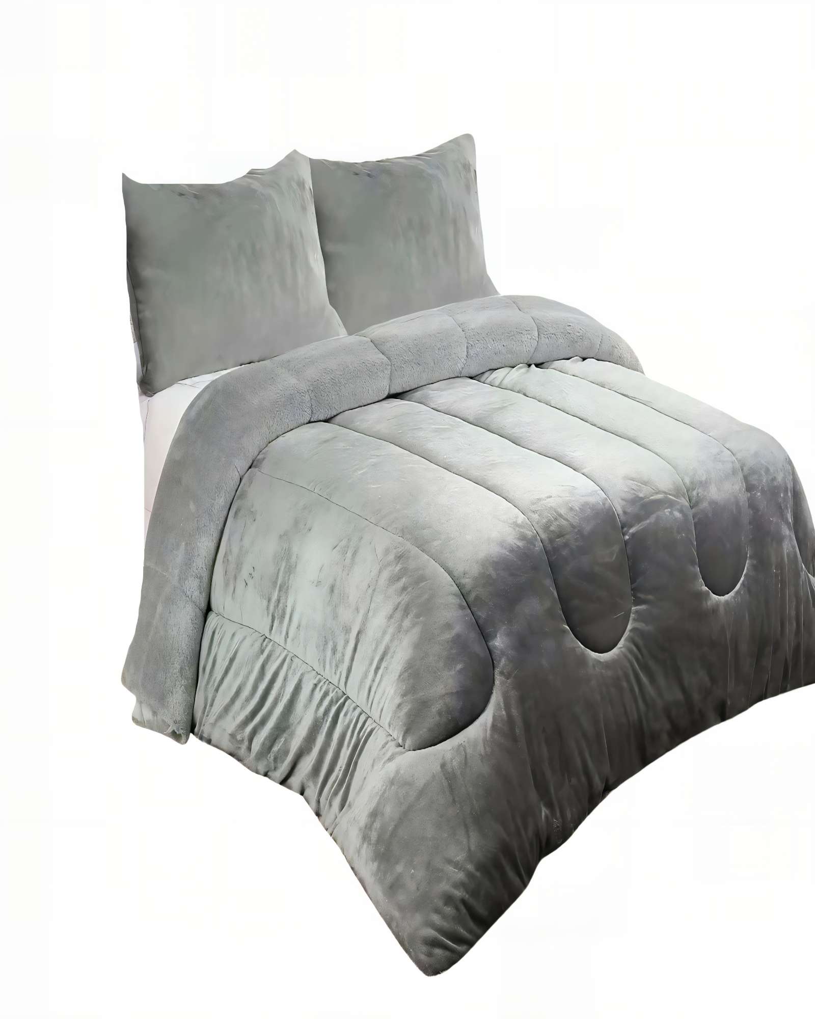 PLUMON CHIPORRO DE INVIERNO PREMIUM KING   COLOR GRIS - 2