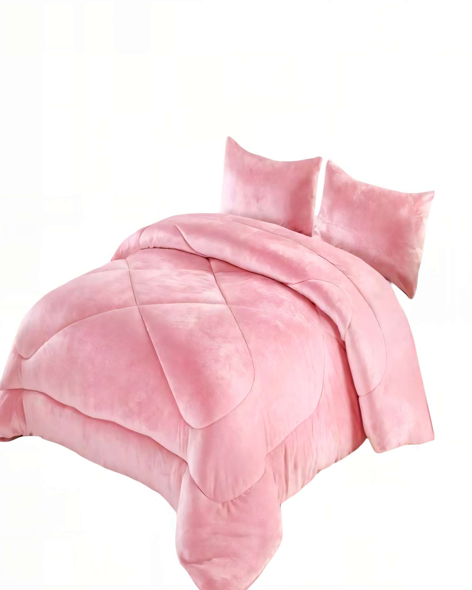 PLUMON CHIPORRO DE INVIERNO PREMIUM PLAZA Y MEDIA COLOR ROSADO - 2