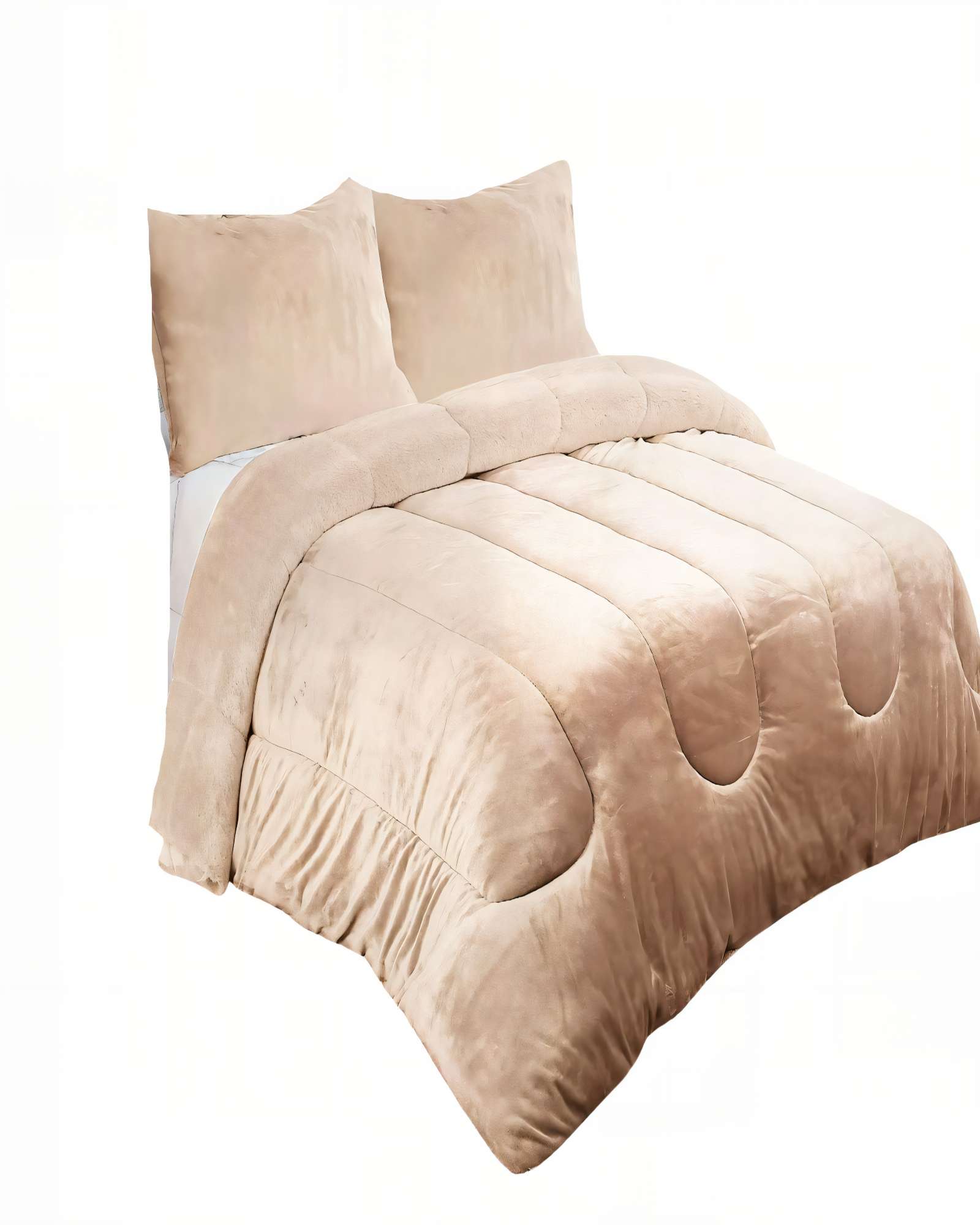 PLUMON CHIPORRO DE INVIERNO PREMIUM 2 PLAZA  COLOR BEIGE - 2