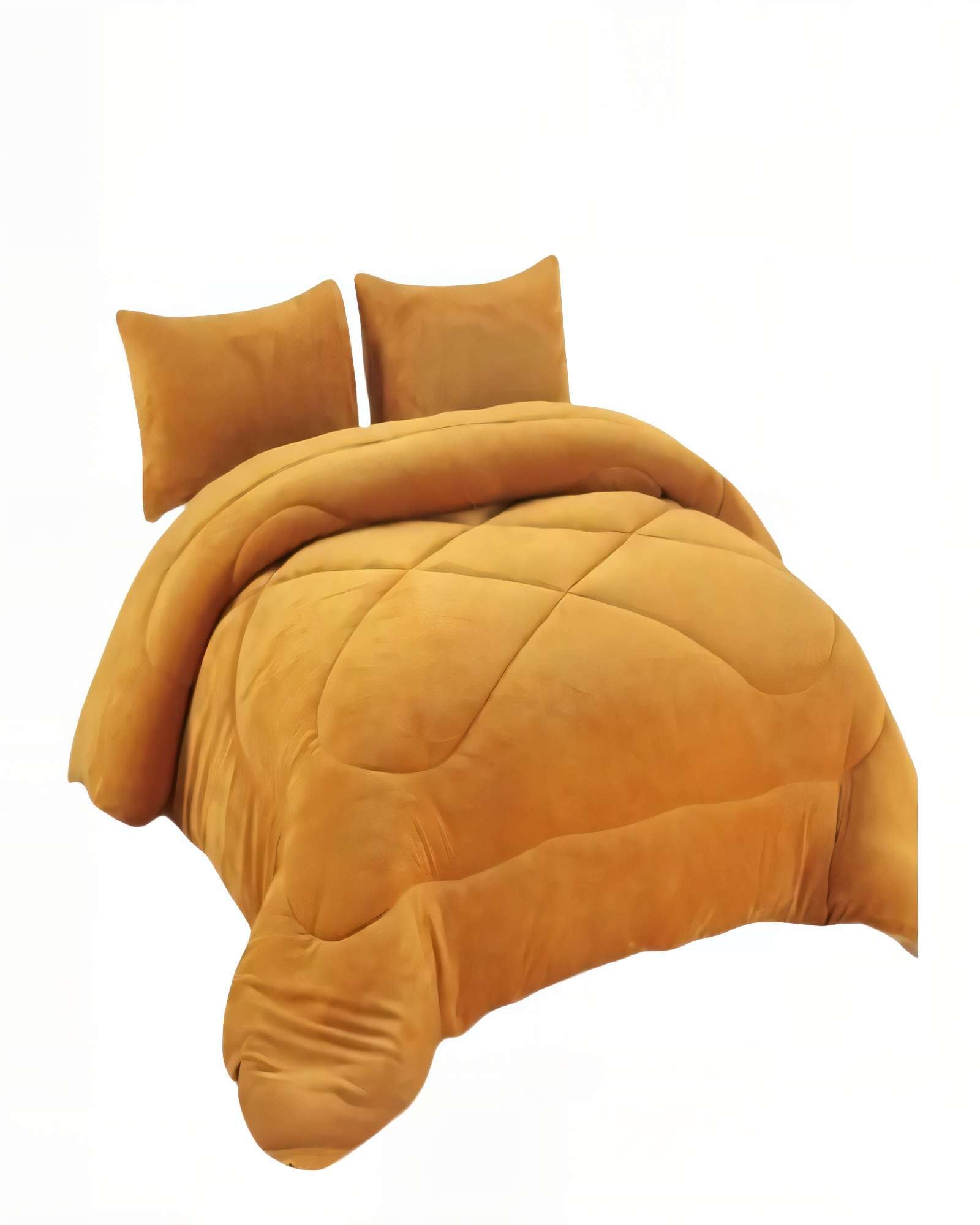 PLUMON CHIPORRO DE INVIERNO PREMIUM 2 PLAZA  COLOR MOSTAZA - 2