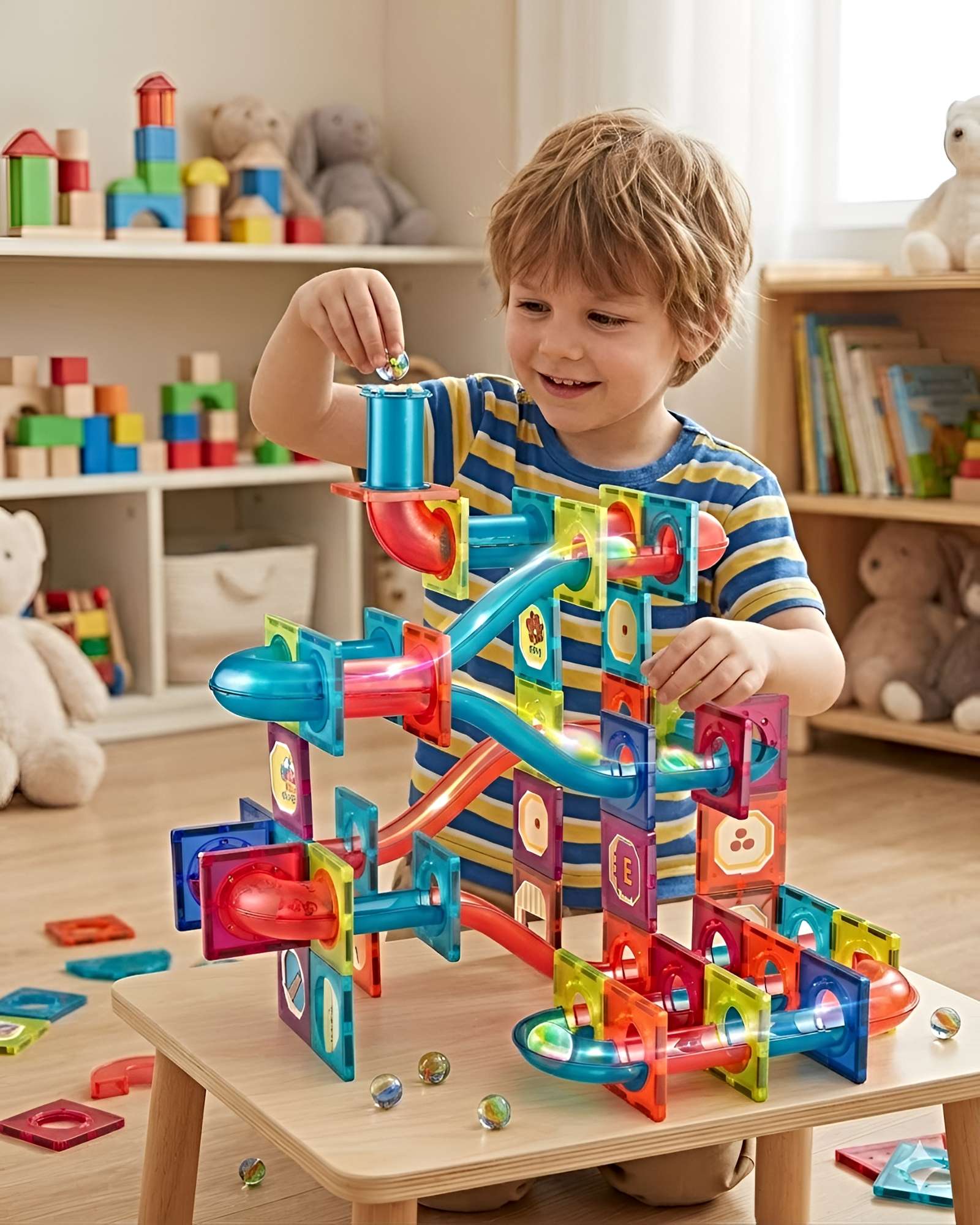 SET DE BLOCK MAGNETICO DE 125 PIEZAS - 5
