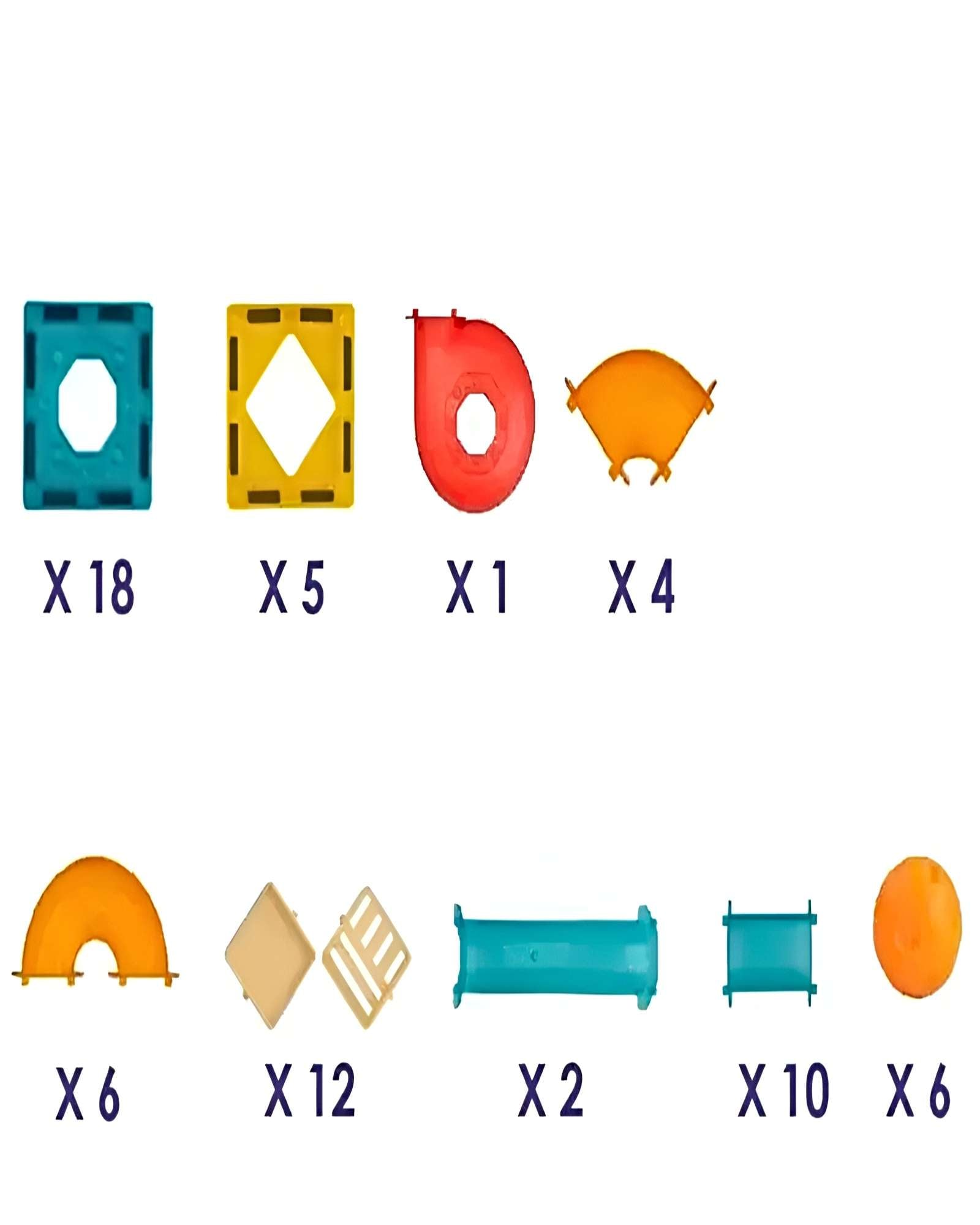 SET DE BLOCK MAGNETICO DE 64 PIEZAS - 3