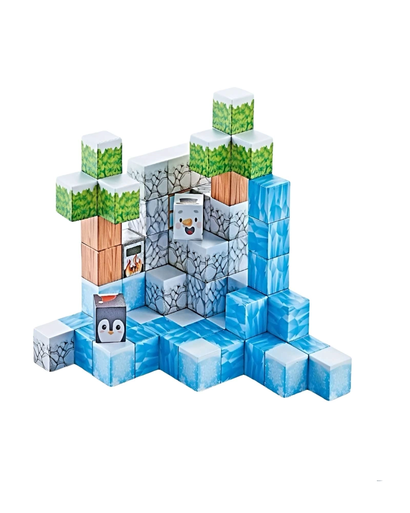 JUGUETE CUBO MAGNETICO 66 PIEZAS - 2