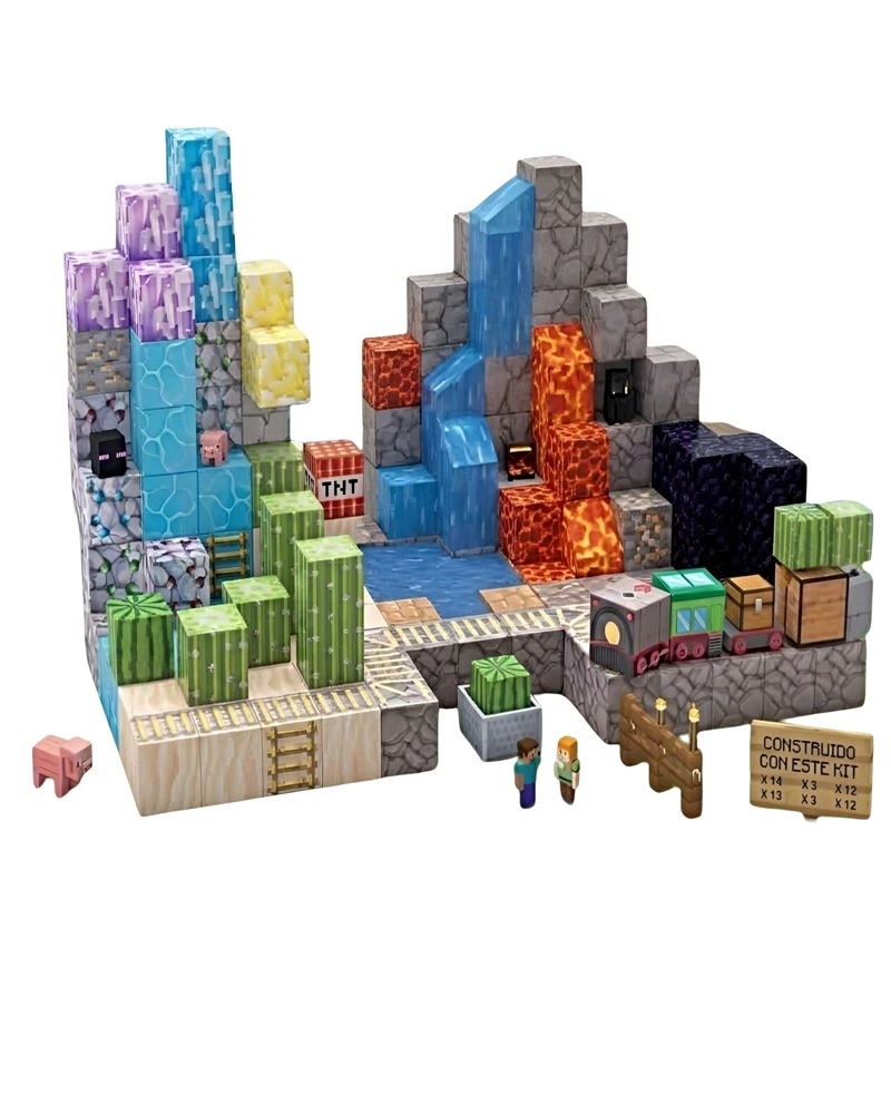 JUGUETE CUBO MAGNETICO 125 PIEZAS - 2