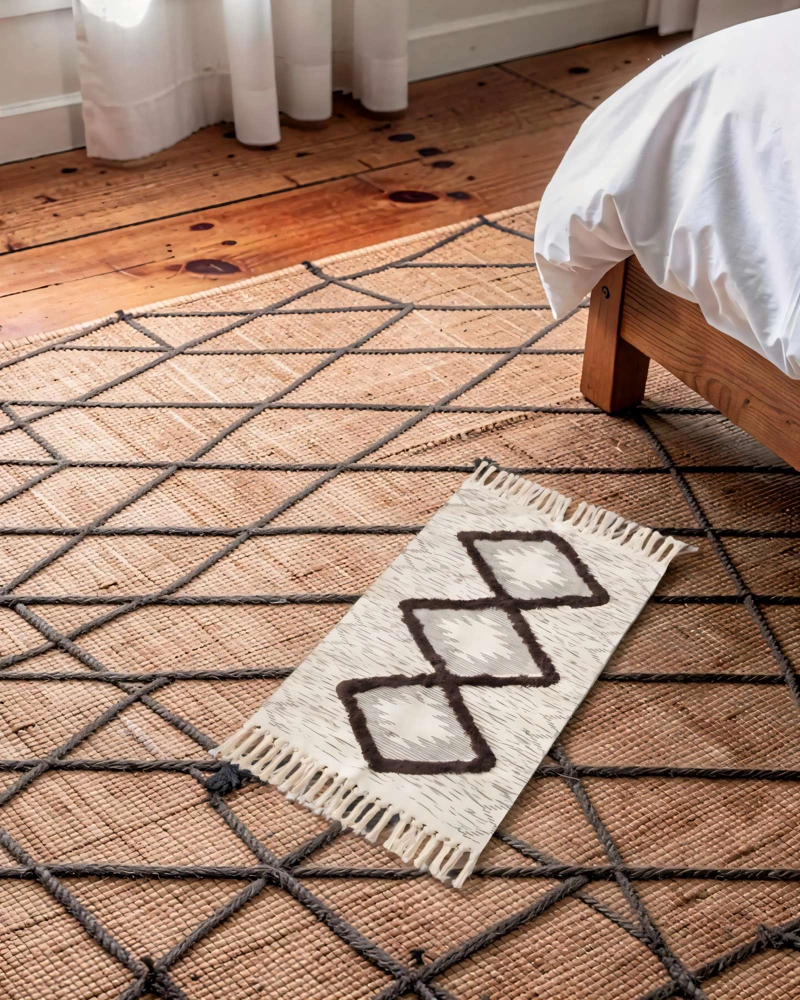 ALFOMBRA BAJADAS DE CAMA BOHO DECORATIVAS 6 - 4